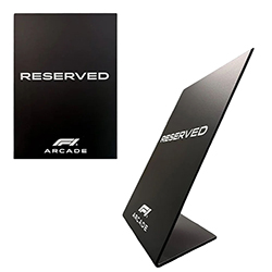Reserved Table Signs