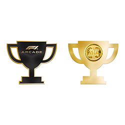 F1 Arcade Trophy Pin